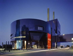 The Guthrie Theater in Minneapolis. Combining innovative architecture and some of the best theater in the country in a hub of frat-boy manliness?